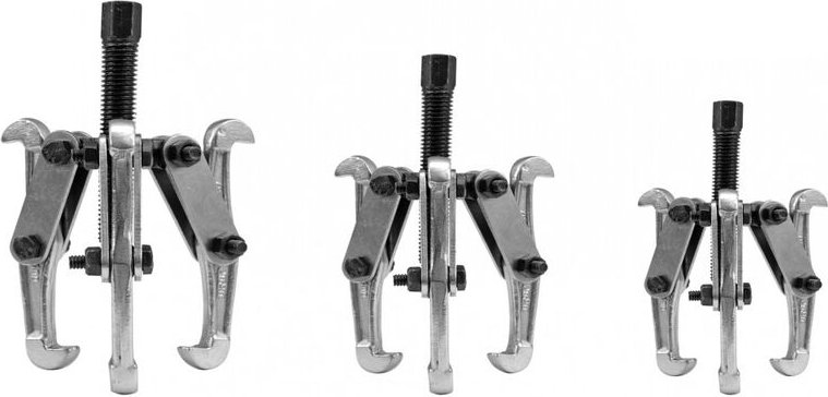 3 Tlg Set Innen und Außen Abzieher 3 Arm Dreiarm 75 mm 100 mm 150 mm