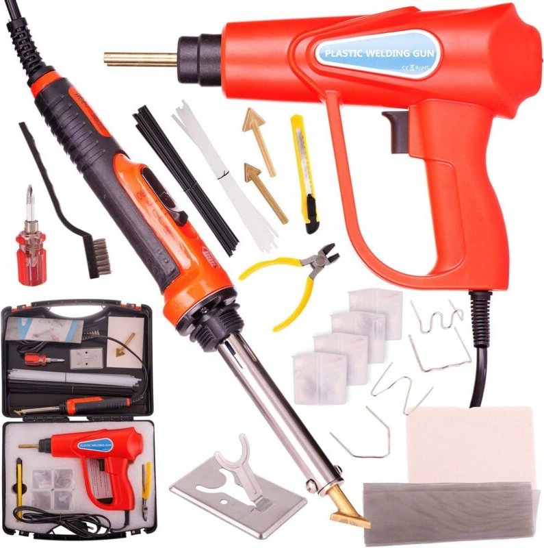 Kunststoffschweissgerät Set 70w 100w Heftklammern Eisen