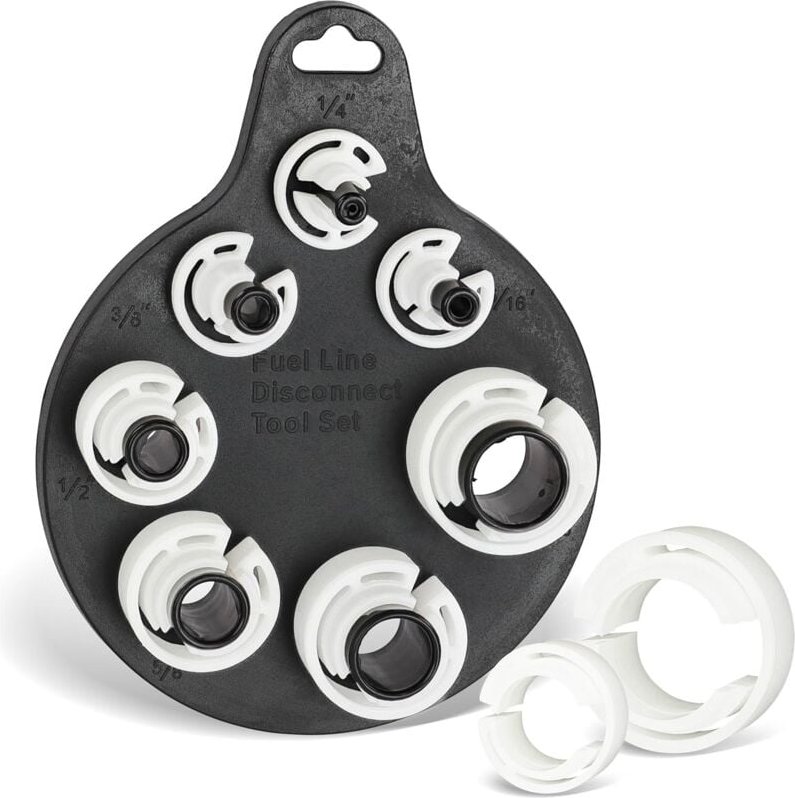 Kfz-SAE-Werkzeugsatz für Klimaanlagen und Kraftstoffleitungen, Schnelltrennkupplung, 7-teilig, Kunststoff, Auto-AC/Gas-S...