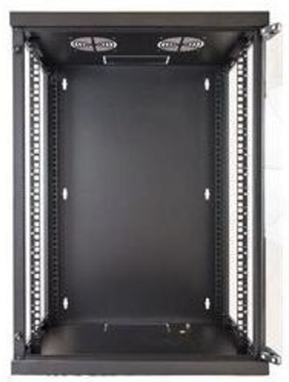 Link Accessori LK1915UN Rack 15U Wandmontiertes Regal Schwarz
