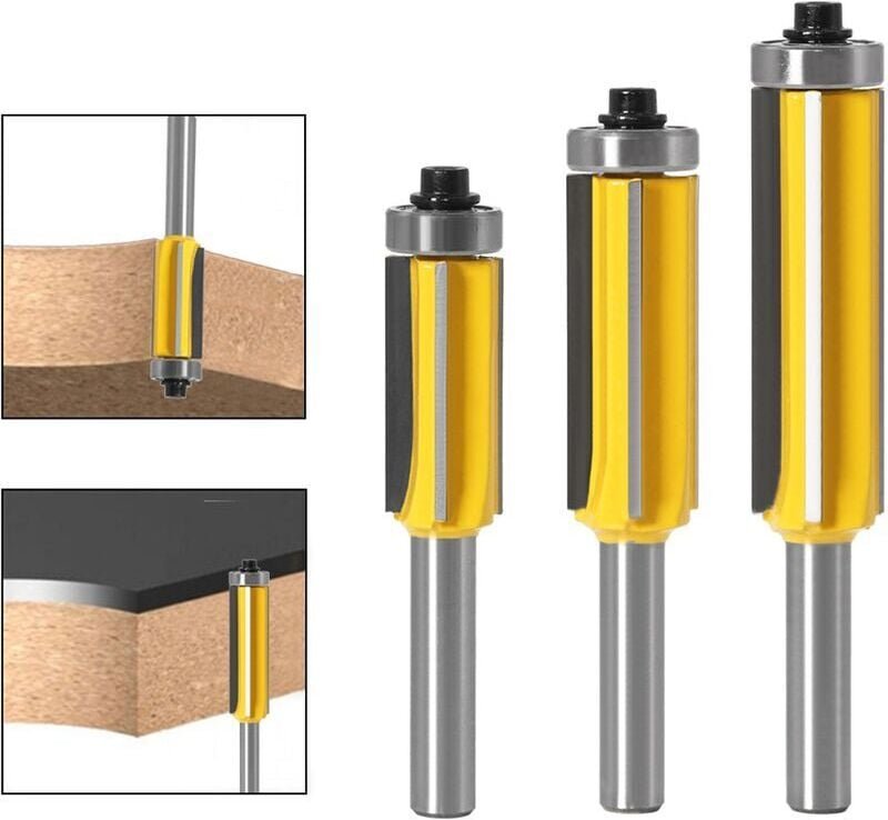 4-Klingen-Holzbearbeitungsmesser, Nut- und Kantenschneider, 4-Klingen-Schneidmesser, 3-teiliges Werkzeugset