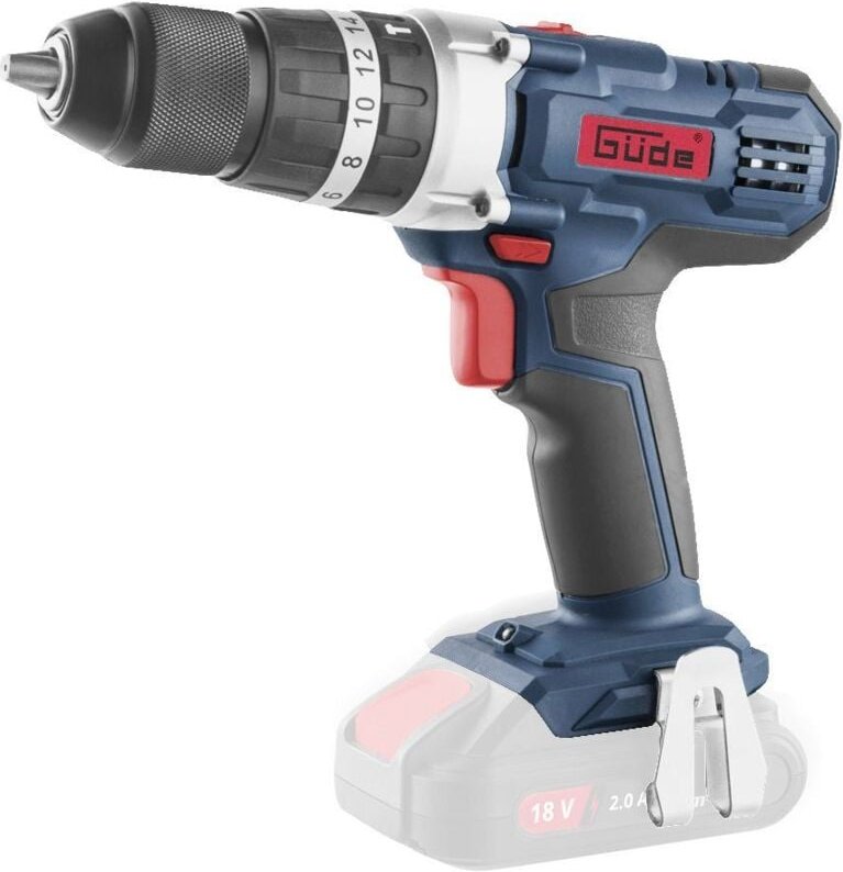 Güde - Q9 Akku Schlagbohrschrauber bsb 18-0 Bohrmaschine Akkuschrauber ohne Akku