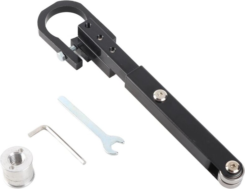 Decdeal - Bandschleifer-Aufsatz, vielseitiger praktischer Winkelschleifer, modifiziertes Umrüstwerkzeug für Modell 100, ...