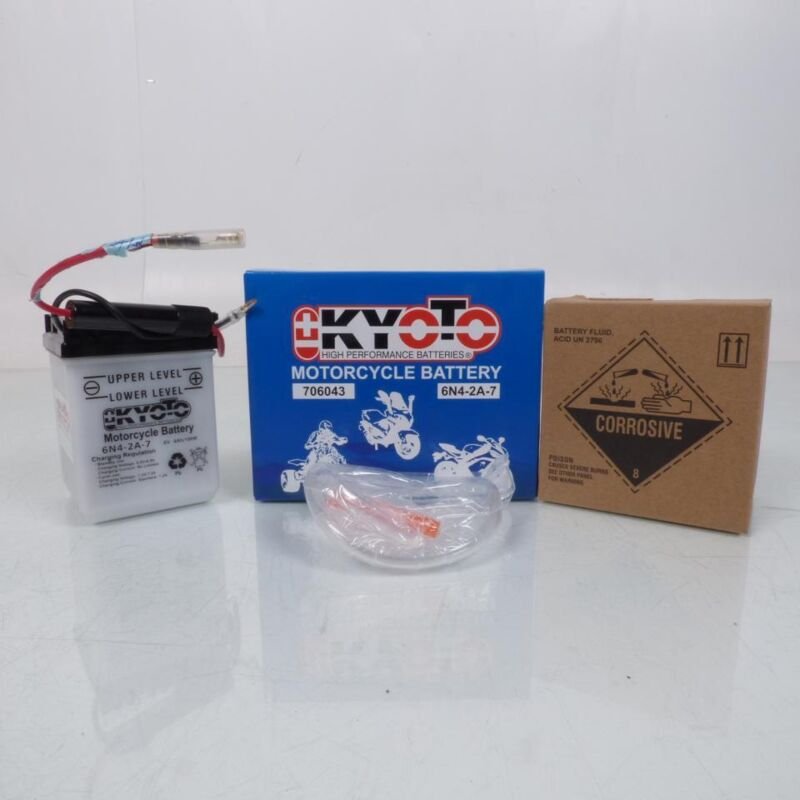 batterie kyoto für motorrad yamaha 350 tt 1986 bis 1993 6n4-2a-7