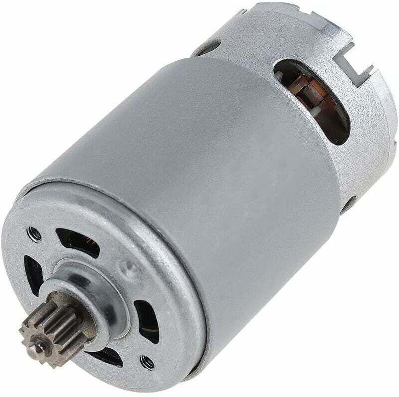 FOREHILL RS550 12V 23000RPM 12-Zahn-Gleichstrommotor, Zweigang-Hochdrehmomentgetriebe für elektrische Bohrmaschinen/Schr...