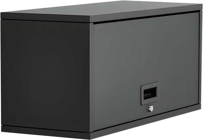 Mophorn Hängeschrank für Werkstatt, 770x305x356 mm, Schrank mit aufklappbarer Tür, 54 kg Belastbarkeit pro Regal, Wandmo...