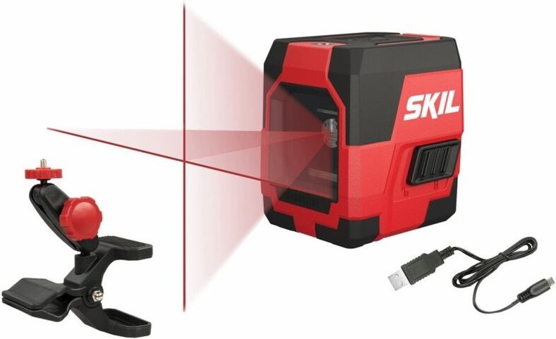 SKIL 1910 AA Kreuzlinienlaser (rot) 15m