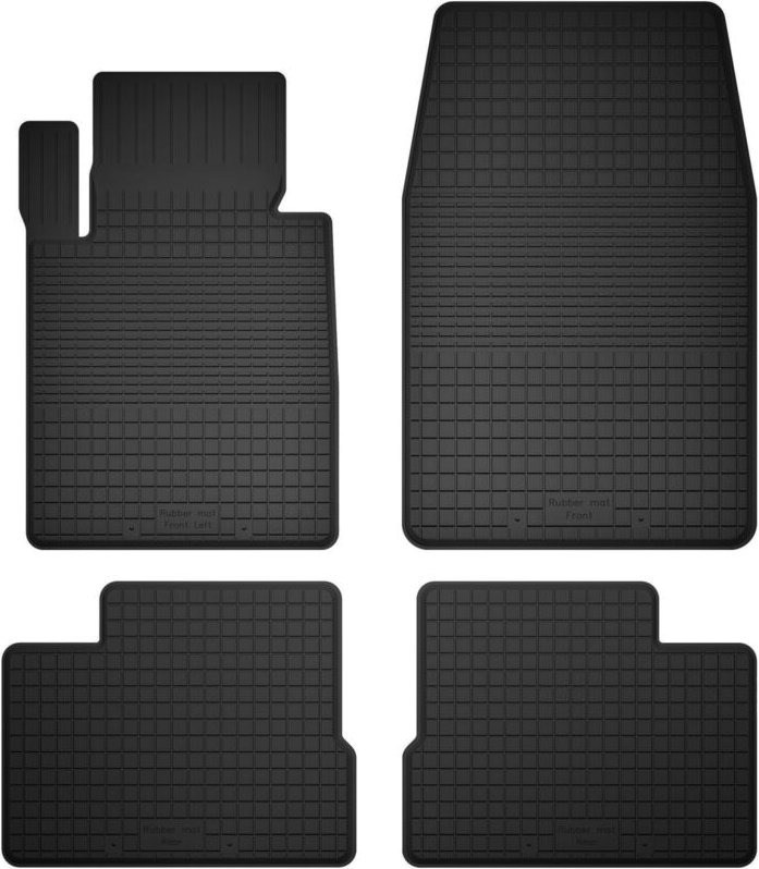 Gummi-Automatten, 4er-Set, Universalmodell: Mini Countryman R60 Fließheck (2010-2017)