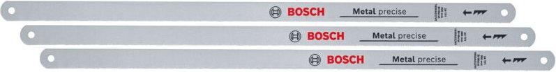 BOSCH Sägeblätter für Bügelsäge, 1600A032UM, 300 mm, 24 TPI, 3 Stück