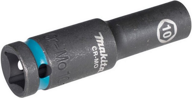 Makita E-16411 Steckschlüssel 1/2" SW10 Impact Black lang