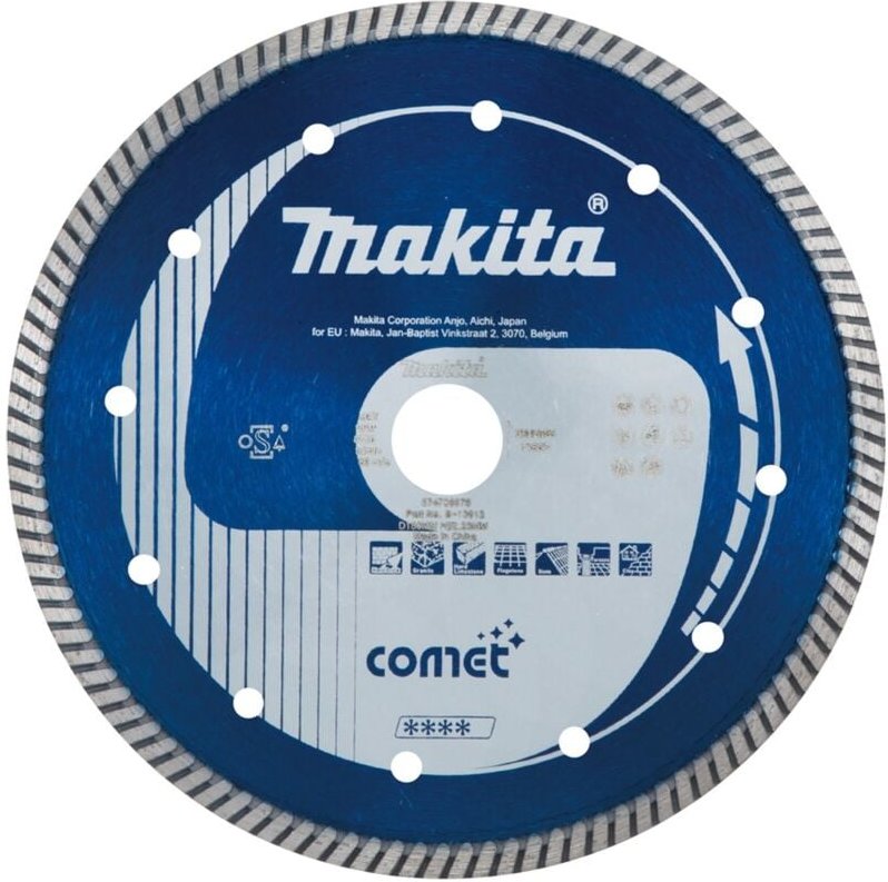 Diamantscheibe 180x22,23 comet - Makita