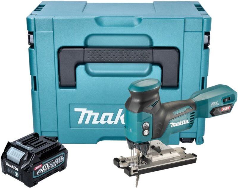 Makita JV 001 GD101 Akku Stichsäge 40 V max. 135 mm Brushless + 1x Akku 2,5 Ah + Makpac - ohne Ladegerät