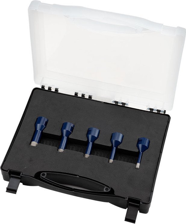 Fervi - Serie mit 5 Diamantbohrern fur Steingutschleifer 6ÔÇô14 mm p034/05s
