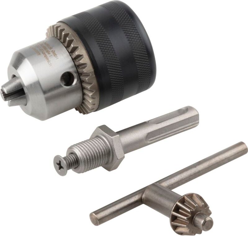 Thumbnail - Wolfcraft - SDS-Plus Set Bohrfutter Bohrfutterschlüssel Bohrfutter-Adapter SDS-Meissel