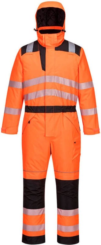 Winterkombination PW3 Hochsichtbarkeit Orange/Schwarz XL - FR(50-52) - UK(40-41)