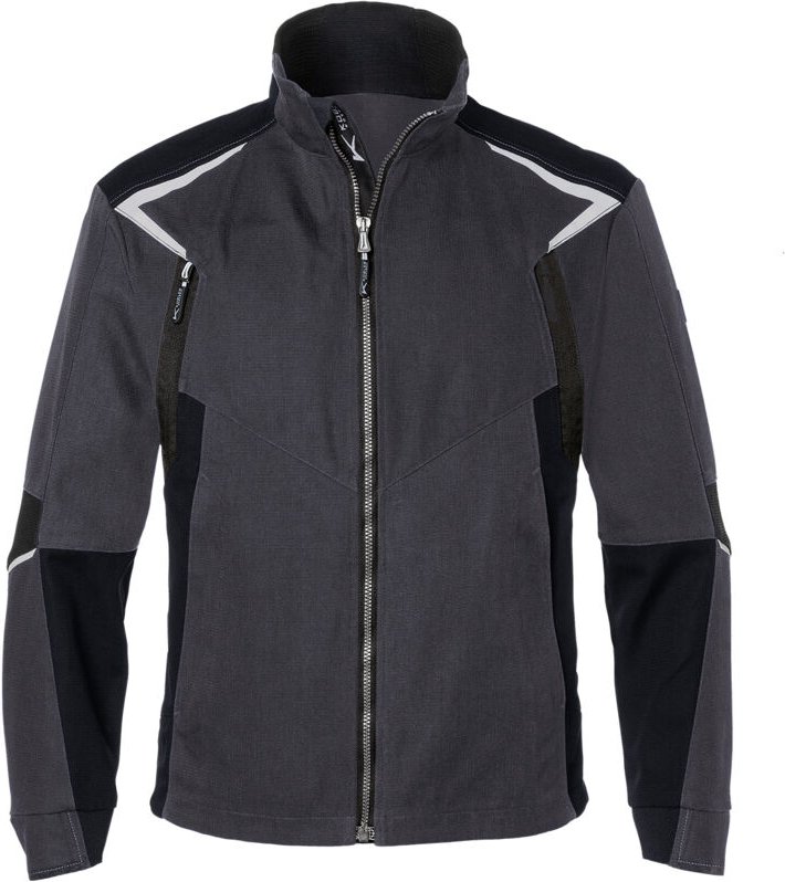 Kübler Jacke bodyforce anthrazit/schwarz Form 1125 Größe 3XL