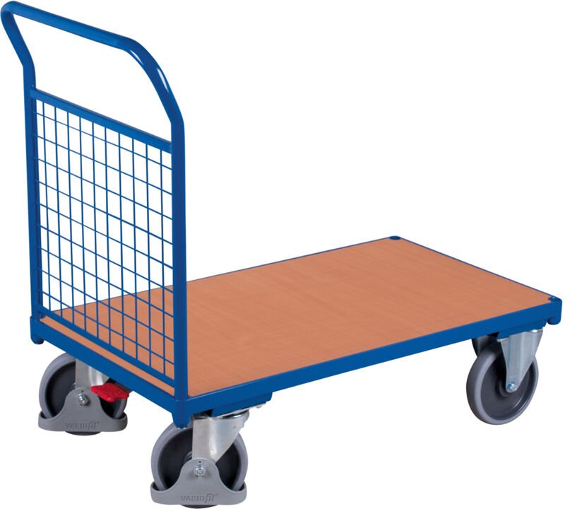 VARIOfit Stirnwandwagen mit Drahtgitter 1030x700mm Antrazitgrau RAL 75016