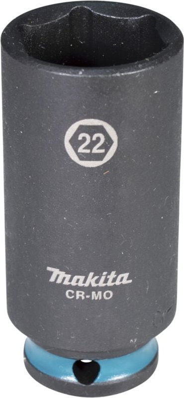 E-16396 Steckschlüssel 3/8" SW22 Impact Black lang - Makita