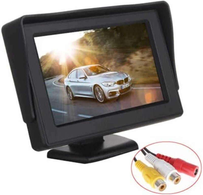 Trade Shop Traesio - Trade Shop - monitor für auto suvs Q-CA901 aus 5' hd av colours tft-lcd telecamera -