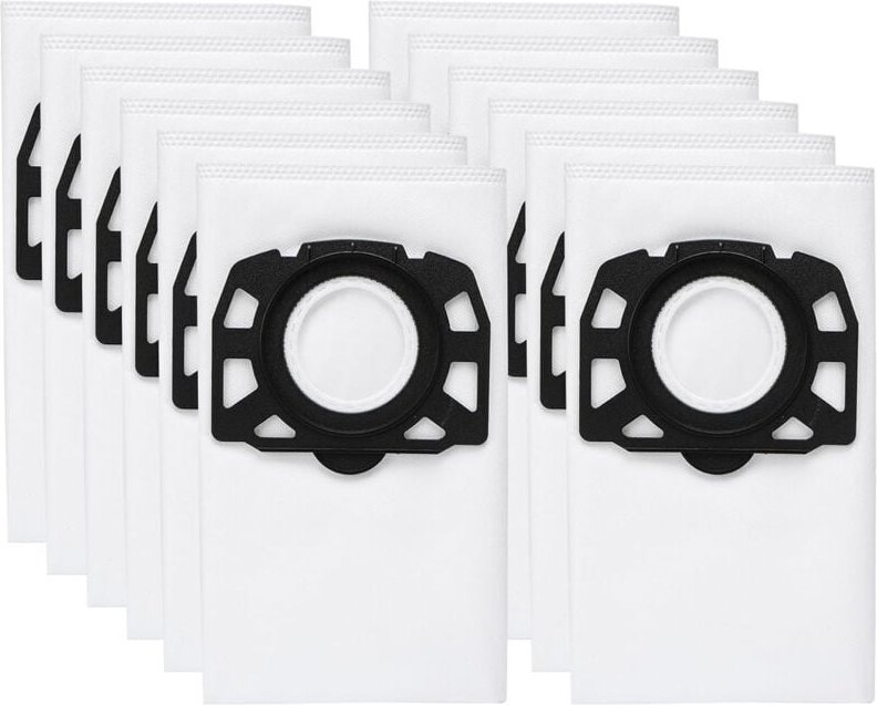 12er-Pack Staubsaugerbeutel, kompatibel mit Kärcher Staubsaugerbeuteln WD2 Plus, Kärcher WD 3, WD 3 Akku, KWD 1, KWD 2, ...