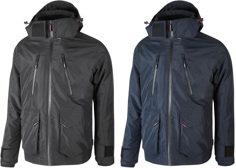 Forex Regenfeste Arbeitsjacke - xl - Blau - Blau - U-power