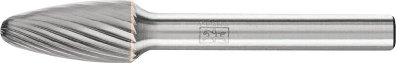 August Rüggeberg Gmbh&co.kg - HM-Frässtift rbf Rundbogenform Zahnung 3 RBF1020