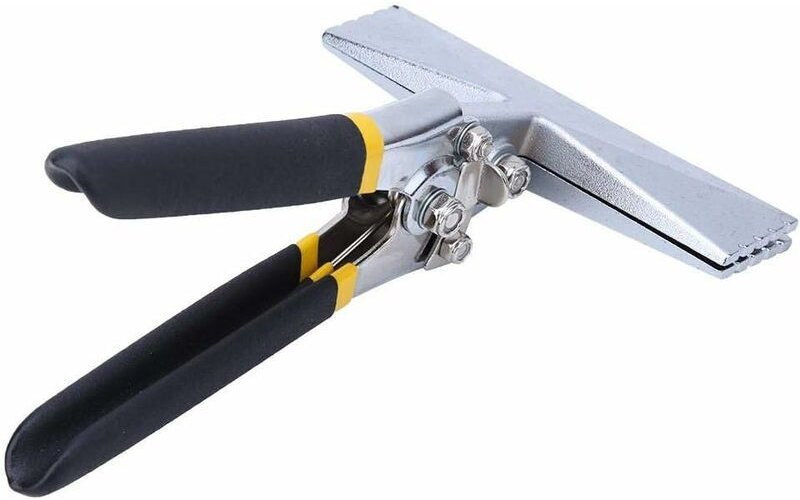 6 Zoll gerade Crimpzange aus Metall, altes Handbiegewerkzeug, multifunktionales Klappwerkzeug, Klappzange, 1,4 Zoll Back...