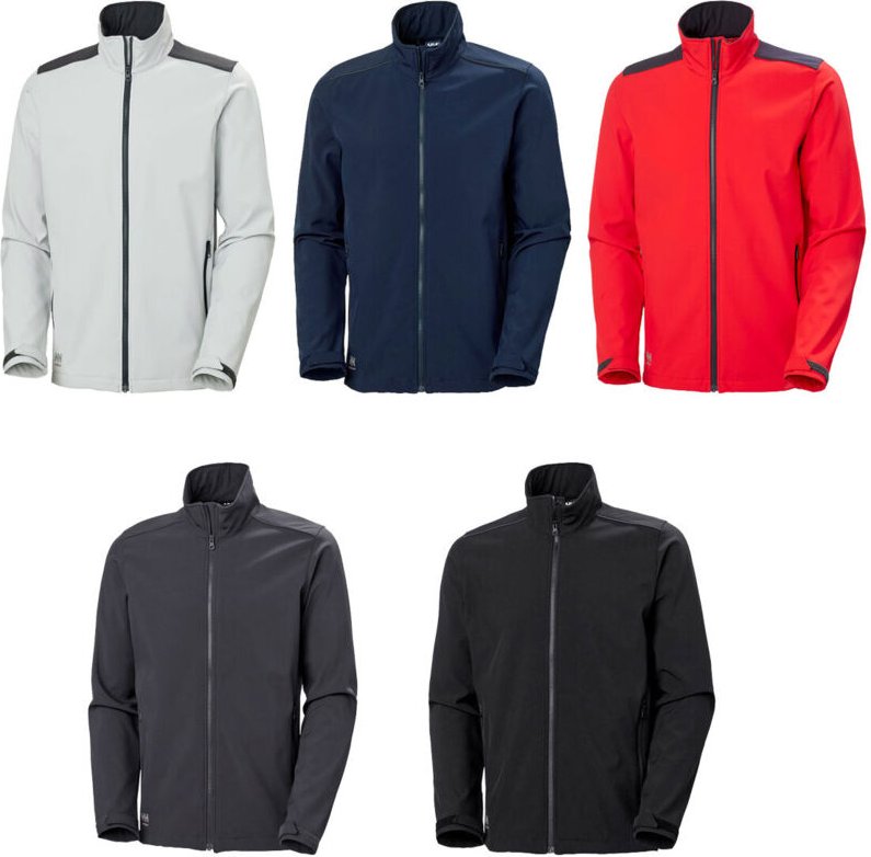 Helly Hansen Manchester 2.0 Softshell-Arbeitsjacke 74085 - XL - Bleu