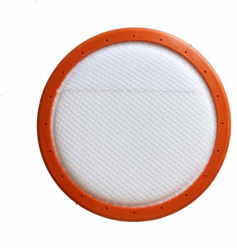 Runder, waschbarer Baumwoll-Staubsaugerfilter für Midea Staubsauger C3-L148B, C3-L143B, VC14A1-VC, 146 mm HEPA-Filterele...
