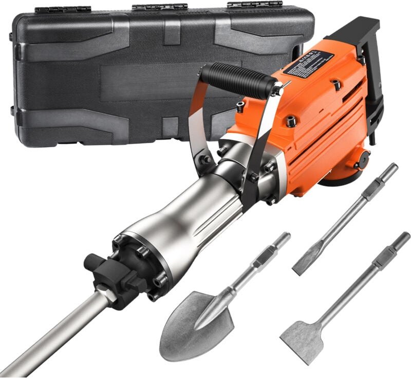 2200W Abbruchhammer Betonbrechermit 6meißeln,Hochleistungs-Elektrohammer - Mophorn