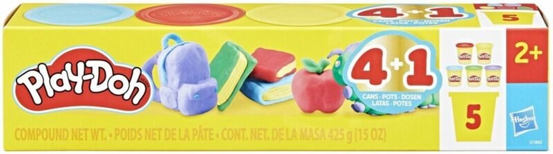 Hasbro Play-Doh Schulspaß 5Er-Pack