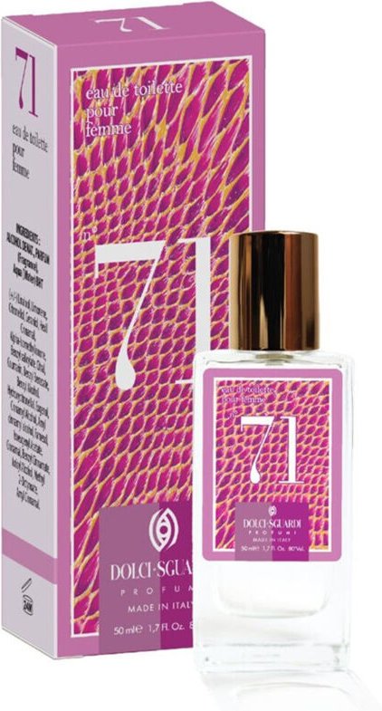 Trade Shop - Körper Parfüm Eau de Toilette Frau Nr. 71 von 50ml Modern verführerischer Duft 006011 -