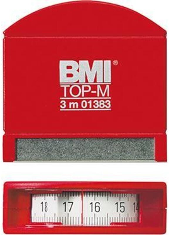 Taschenbandmit mit Metallfür 3mx13mm weiss bmi