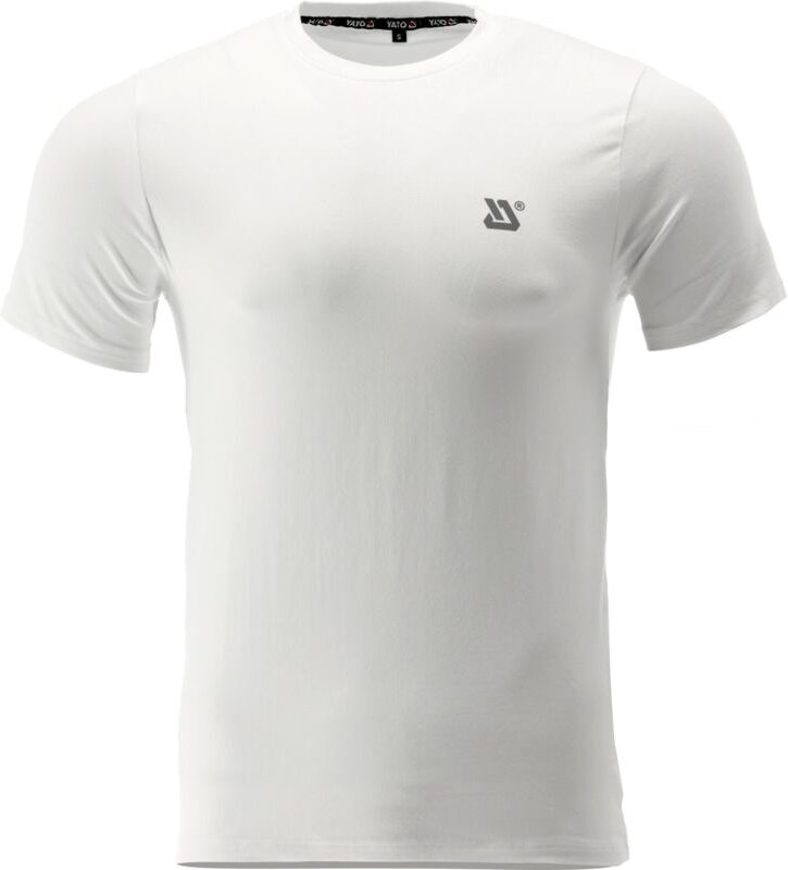 T-shirt mit Elasthan 200g/m² weiß Gr. XXL