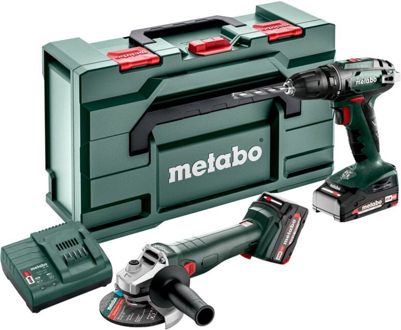 Metabo - Akku Combo Set 2.4.3 18 v, bs 18 + w 18 l 9-125 x 165 l