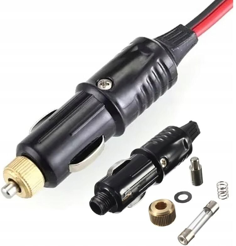 Kfz-Zigarettenanzünderstecker 12/24V 20A mit Sicherung