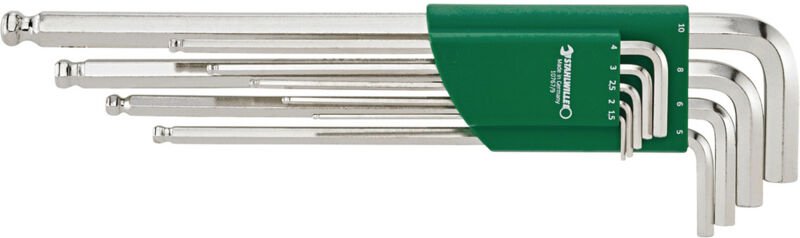 Stahlwille - 10767/9 satz kugelkopf-winkelschraubendreher sechskant 9TLG. Winkelschraubendreher