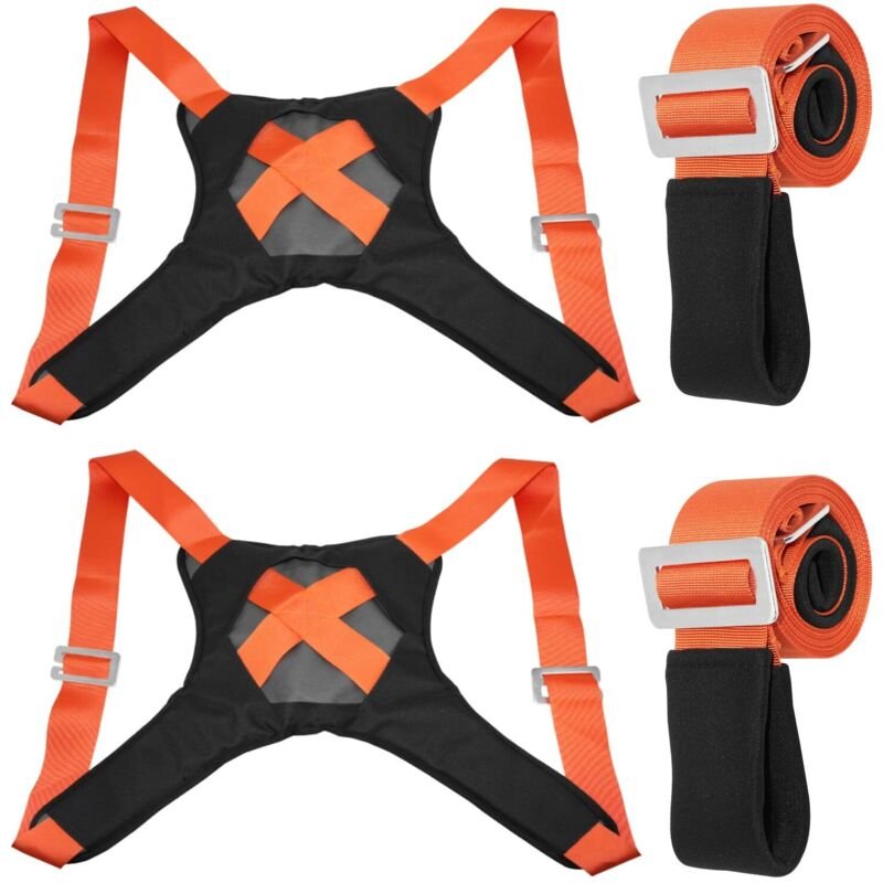 Tragegurte Umzug 2 Personen, Transportgurt, Hebegurt, Umzugshelfer, Tragehilfe, Hebeband, Multifunktionaler Gurte für Ma...