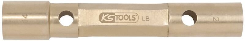 BRONZEplus 6-kant-Steckschlüssel 12x14 mm doppelseitig