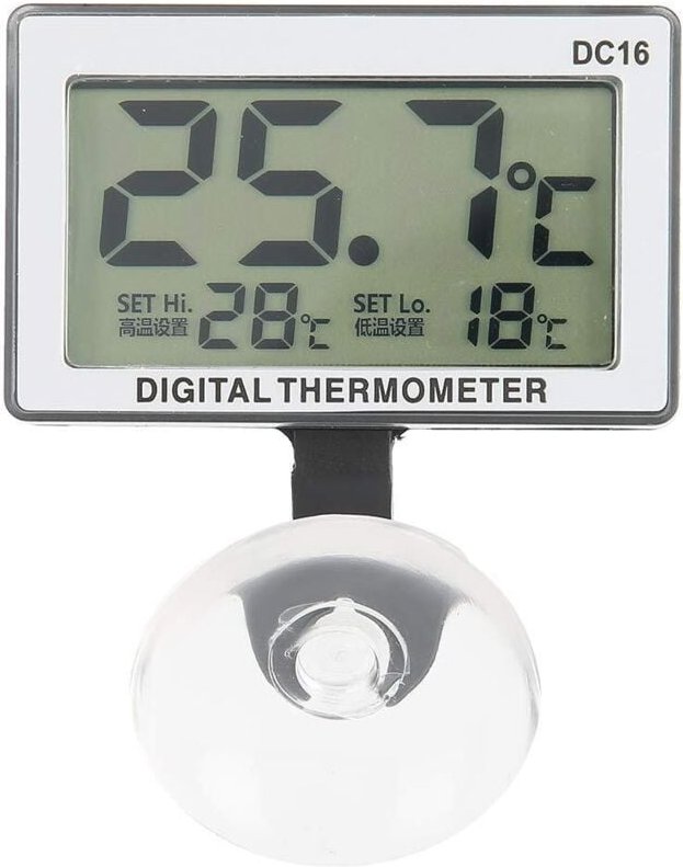 Der DC16 Saugnapf-Temperatursensor gewährleistet genaue Messwerte des Aquariumthermometers für Aquarienzubehör.