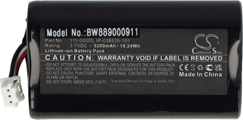 Vhbw - Akku kompatibel mit Sonos Roam Lautsprecher Boxen Speaker (5200 mAh, 3,7 v, Li-Ion)