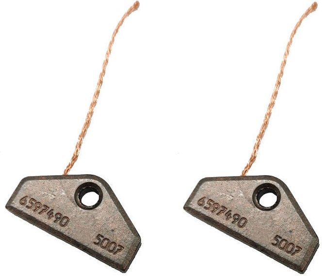 Trade-shop - 2x Motorkohlen Kohlebürsten 5 x 16 x 30 mm für Miele T4465C T4467C T4468C T4472C T4477C T4523 T4527 T4563 T...