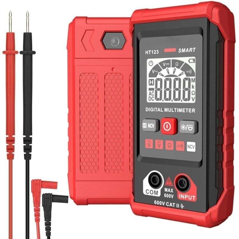 RAPANDA Digitalmultimeter, 4000-Count-Multifunktionsvoltmeter, AC- und DC-Spannungsmessung, Widerstand, Durchgangsprüfun...