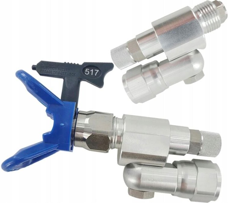 CleanShot Zenthril HyperElite-Ventil mit 517-Düse und Abdeckung für Farbspritzgerät