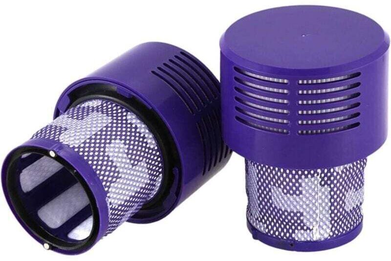 Packung mit 2 Ersatz-Staubsaugerfiltern, kompatibel mit Dyson Cyclone V10, Ersatzteilnummer 969082-01