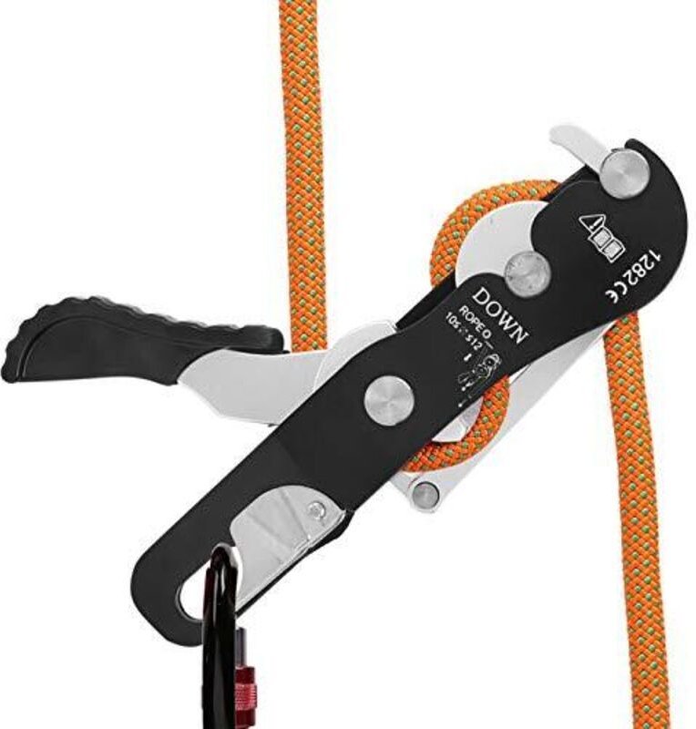 Abseilgerät, Selbstbremse, Stopper, Kabelklemme, Enterhaken, Rettungsgerät, Kletterzubehör