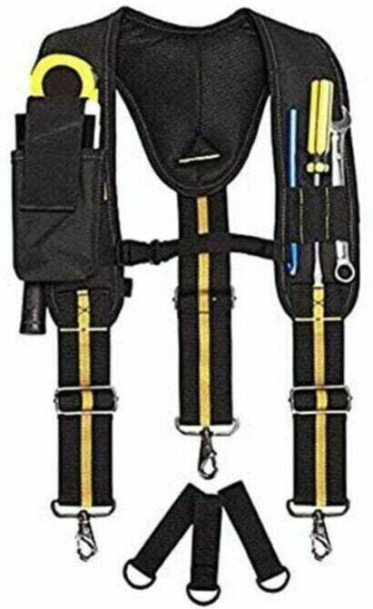 Verstellbare Werkzeuggürtel mit Hosenträgern, XU, Professioneller Werkzeuggürtel in Schreinerqualität - KZQ