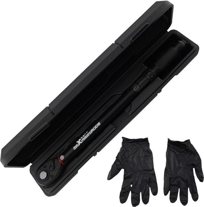 Drehmomentschlüssel 1/2" 20-200 Nm 72 Zähne 40Cr Stahl mit Koffer Handschuhe