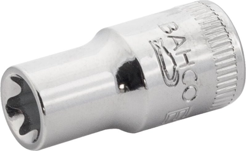 Bahco 1/4 Steckschlüssel-Einsatz für TORX E5, Einzelhandelsverpackung