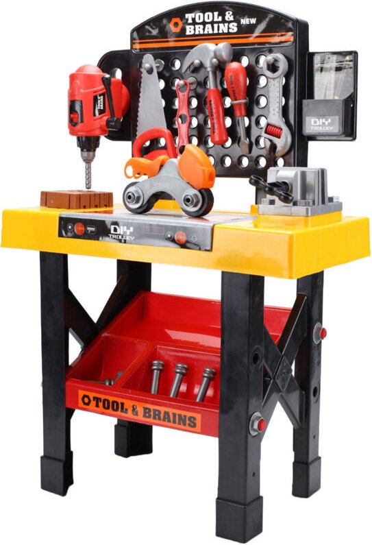 Viking Choice - Kinder-Werkstatt - Werkstation Spielzeug - 39-teilig - 75x49x26 cm